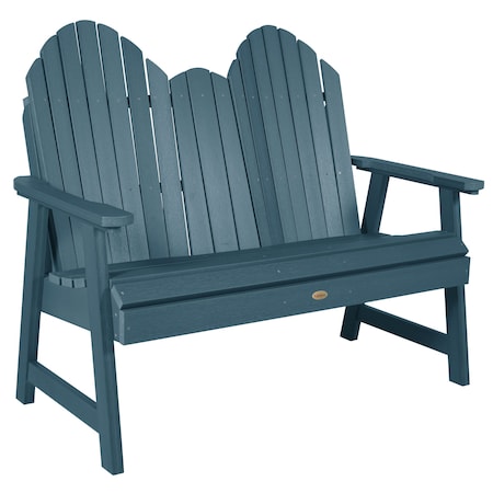 Highwood Usa 4ft Hamilton Dining Height Bench Outdoor Furniture for Patio, Backyard, Garden AD-BEN-HM1-NBE